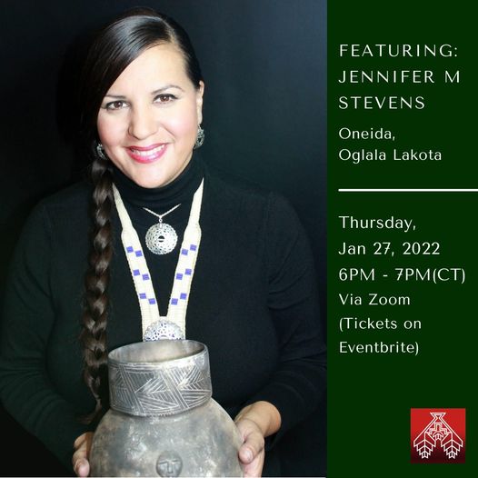 Virtual Artist Talk: Jennifer M. Stevens (Oneida and Oglala Lakota)