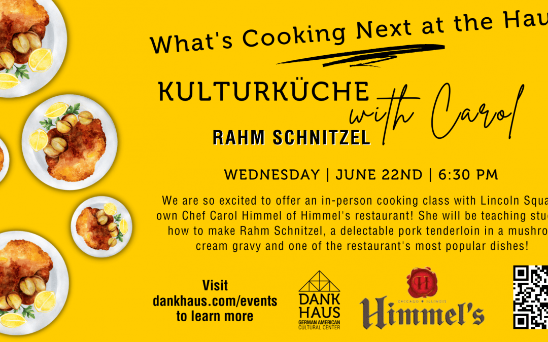 Kulturküche with Carol | Rahm Schnitzel