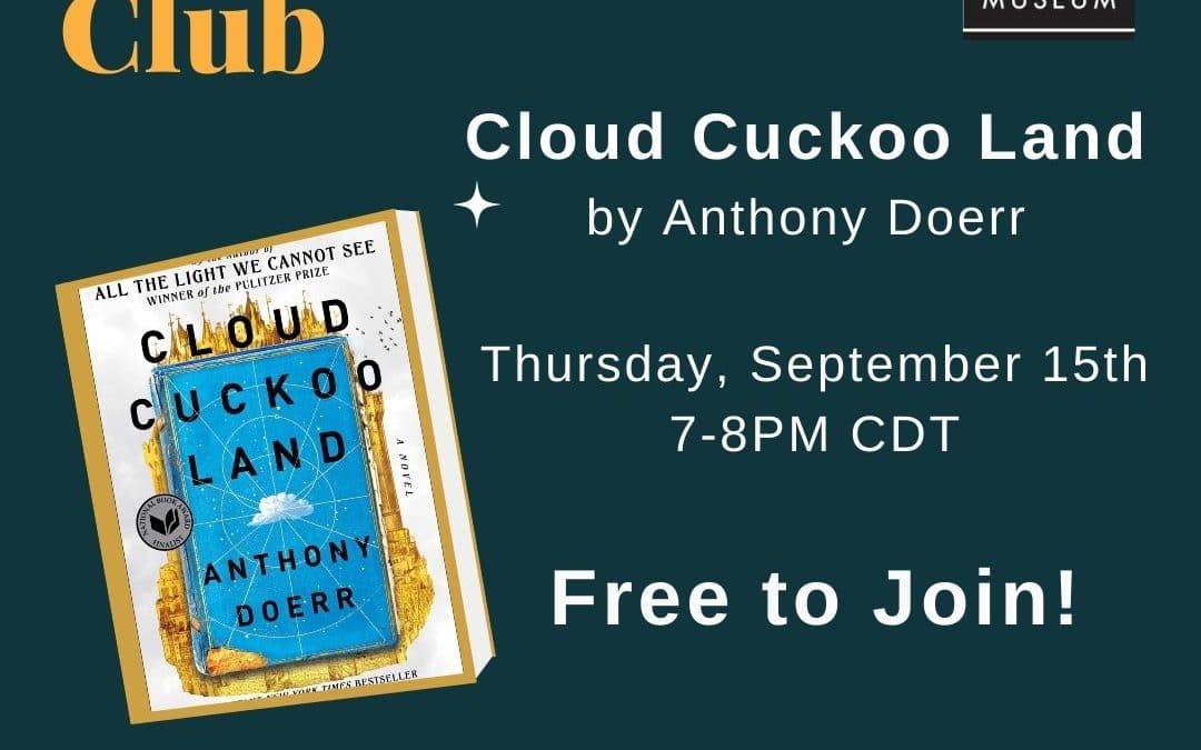 NHM Virtual Book Club – Cloud Cuckoo Land