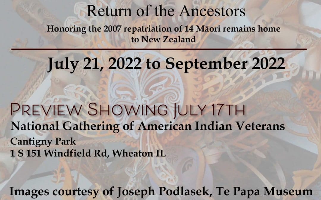 Preview Showing of “Te Hokinga Mai, Return of the Ancestors”