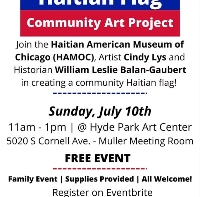 Haitian Flag Community Art Project