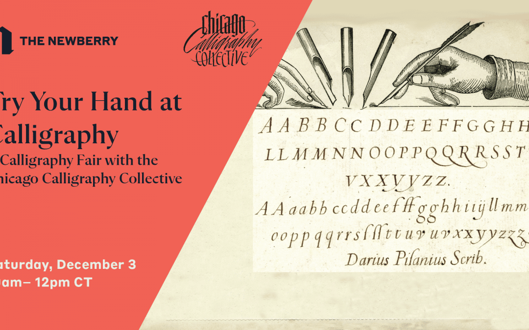 Try Your Hand at Calligraphy: A Calligraphy Fair with the Chicago Calligraphy Collective