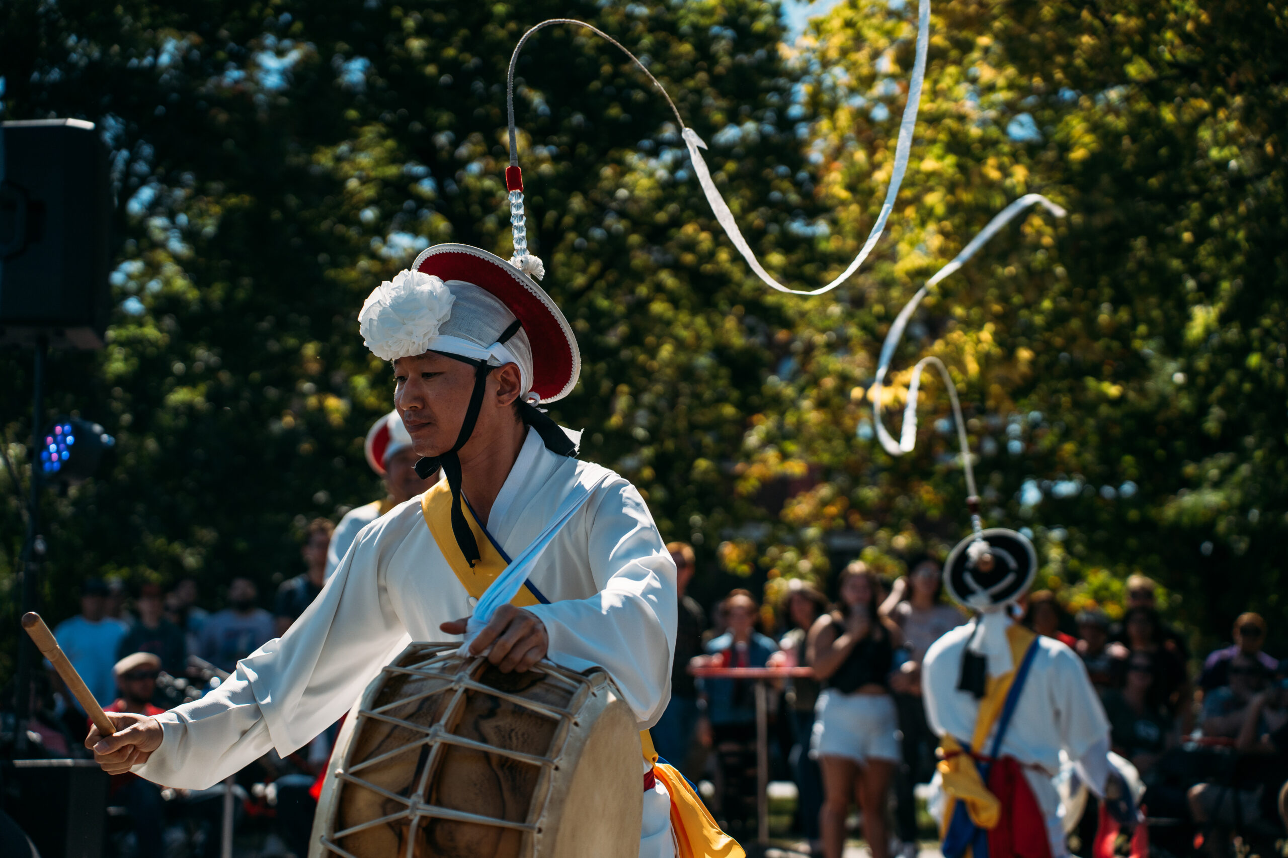 Korean Performing Arts Center - performing at World Dumpling Fest stage 09.2023 - photographer Michelle Reid