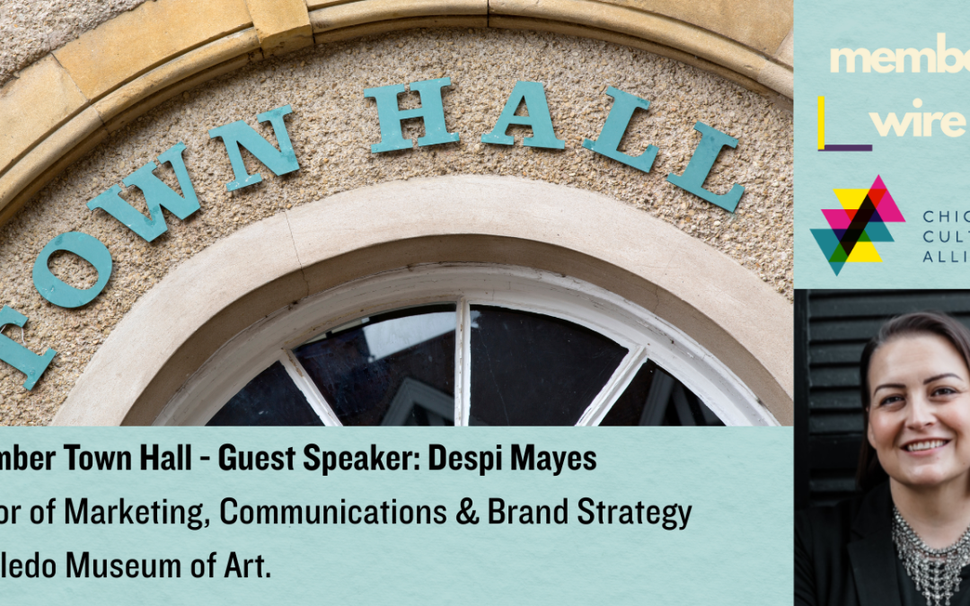 SEPTEMBER TOWN HALL MEETING – GUEST SPEAKER: DESPI MAYES