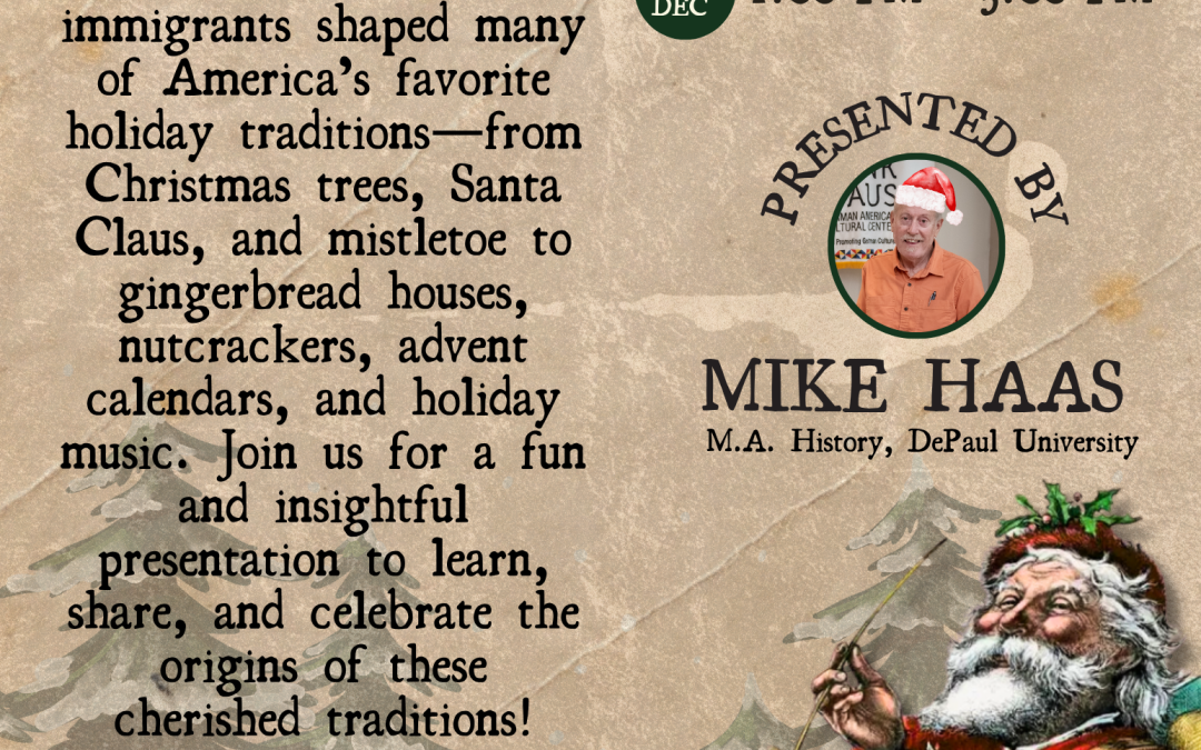 The German Imprint on our American Christmas