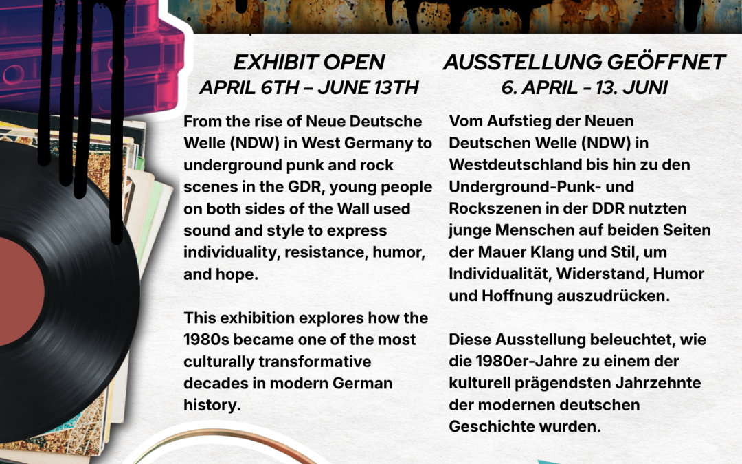 Neue Deutsche Welle | Sounds of 1980s Germany Exhibit